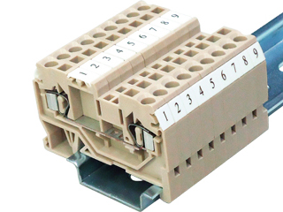 彈片壓接型接線座端子台SDU2.5